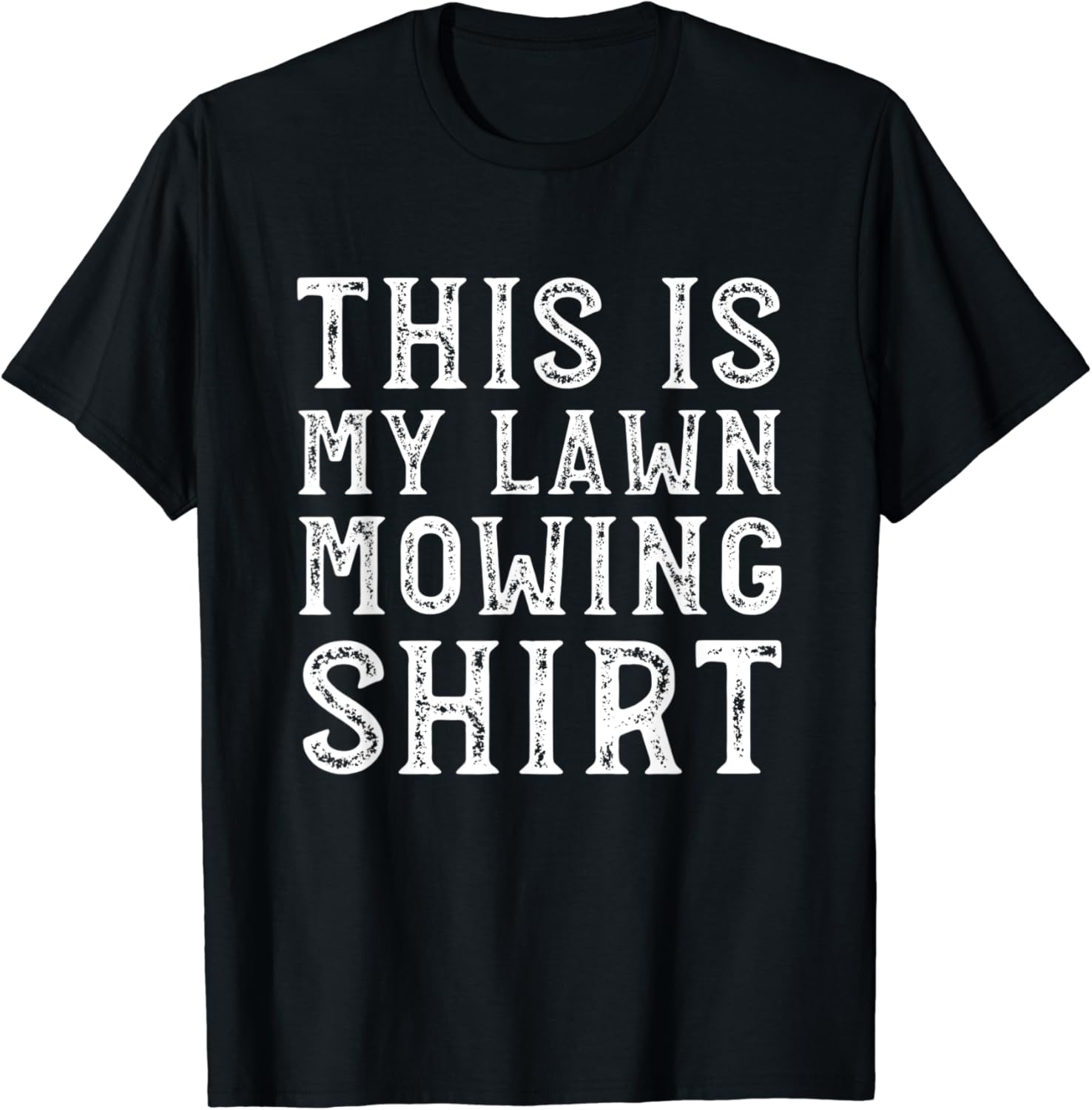 This Is My Lawn Mowing Shirt Funny Lawnmower TShirt